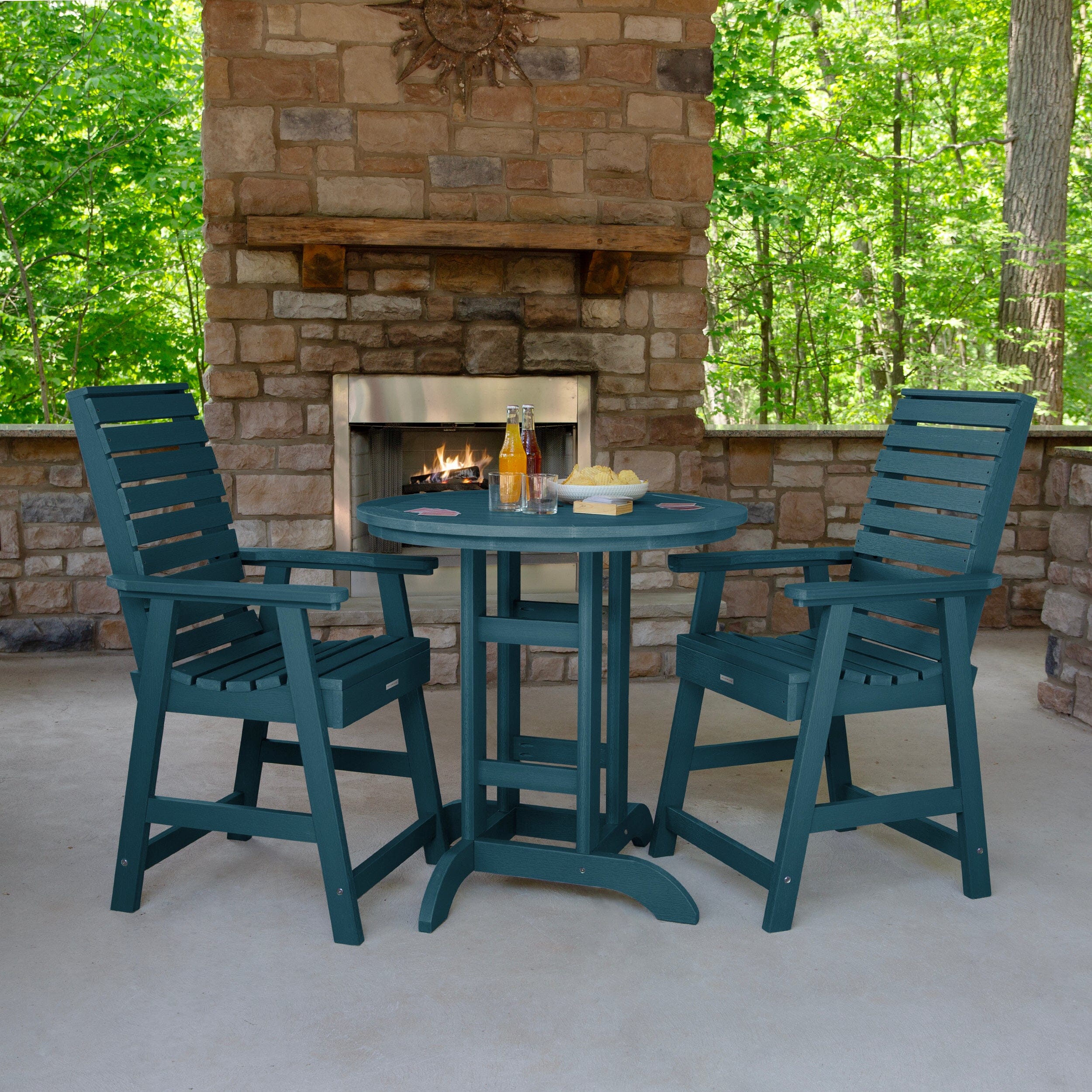 Weatherly 3pc 36in Round Dining Set - Counter Height - Image 22