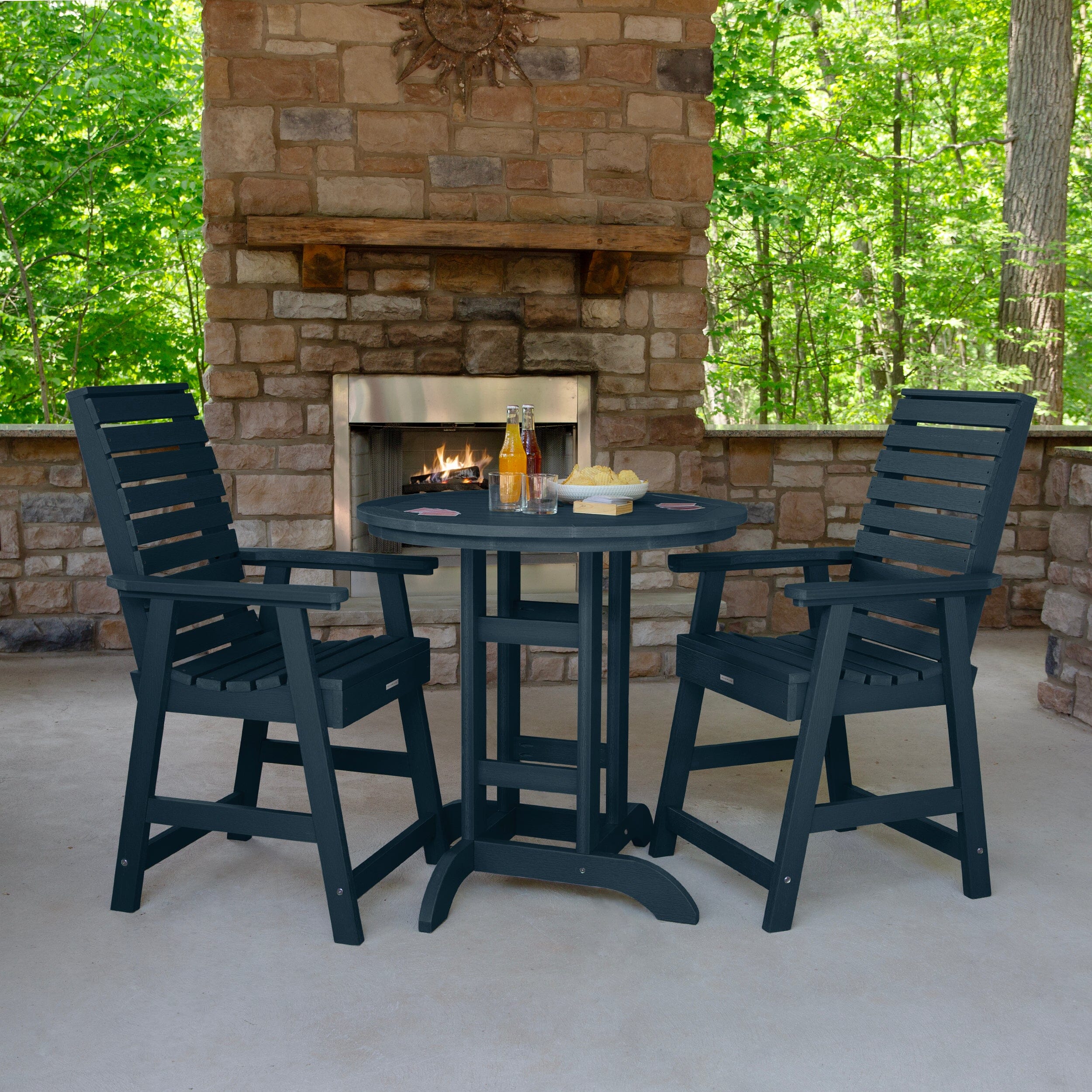 Weatherly 3pc 36in Round Dining Set - Counter Height - Image 26