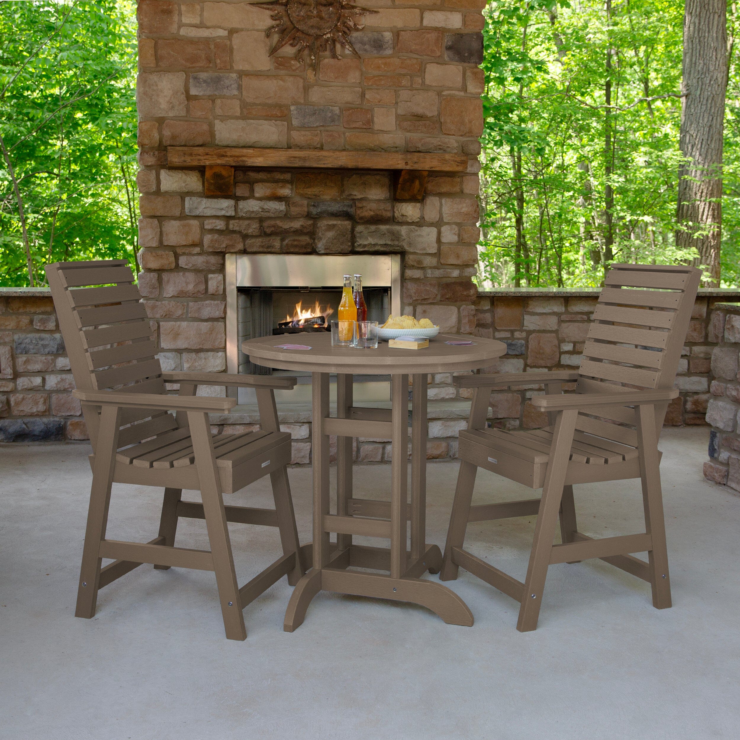 Weatherly 3pc 36in Round Dining Set - Counter Height - Image 42