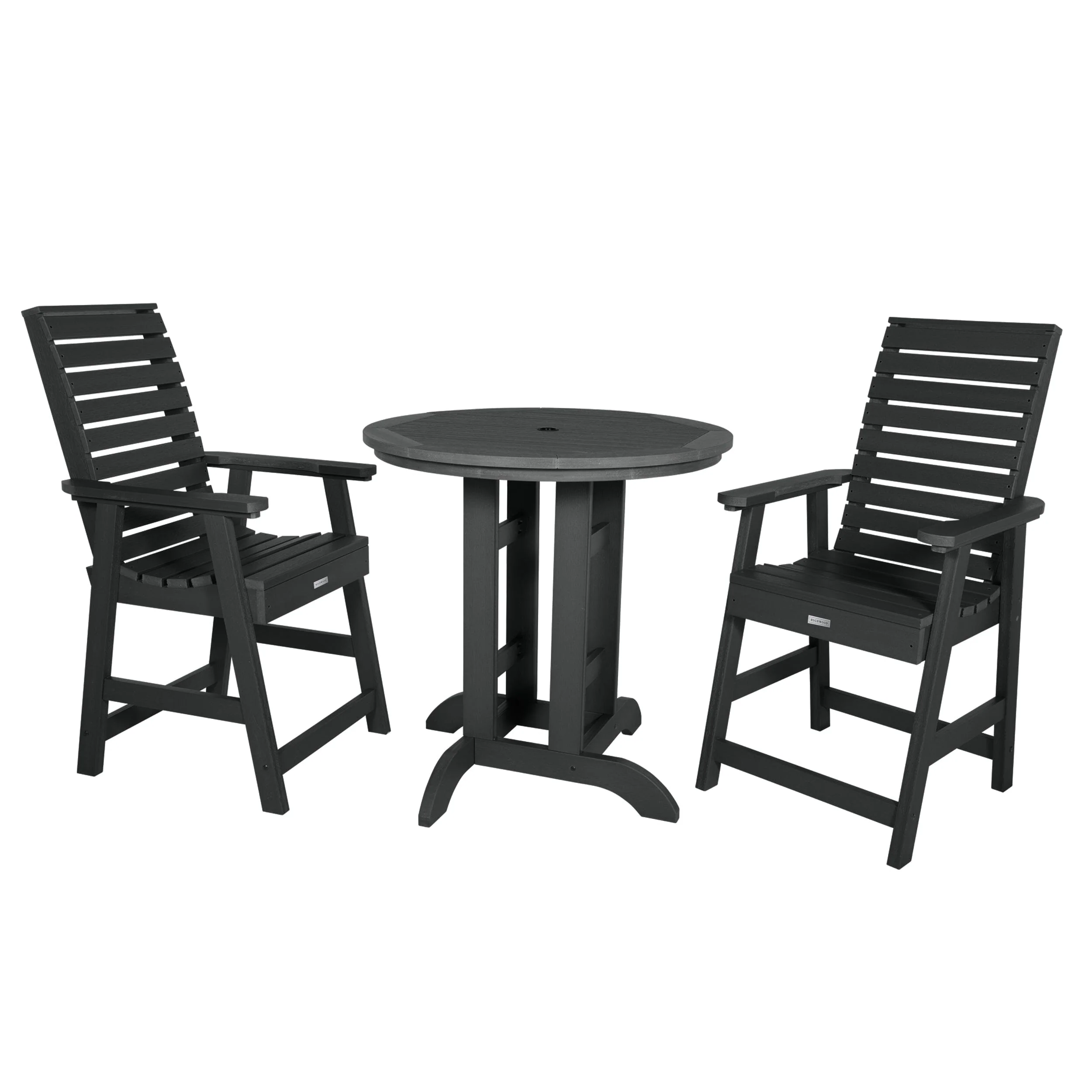 Weatherly 3pc 36in Round Dining Set - Counter Height - Image 5