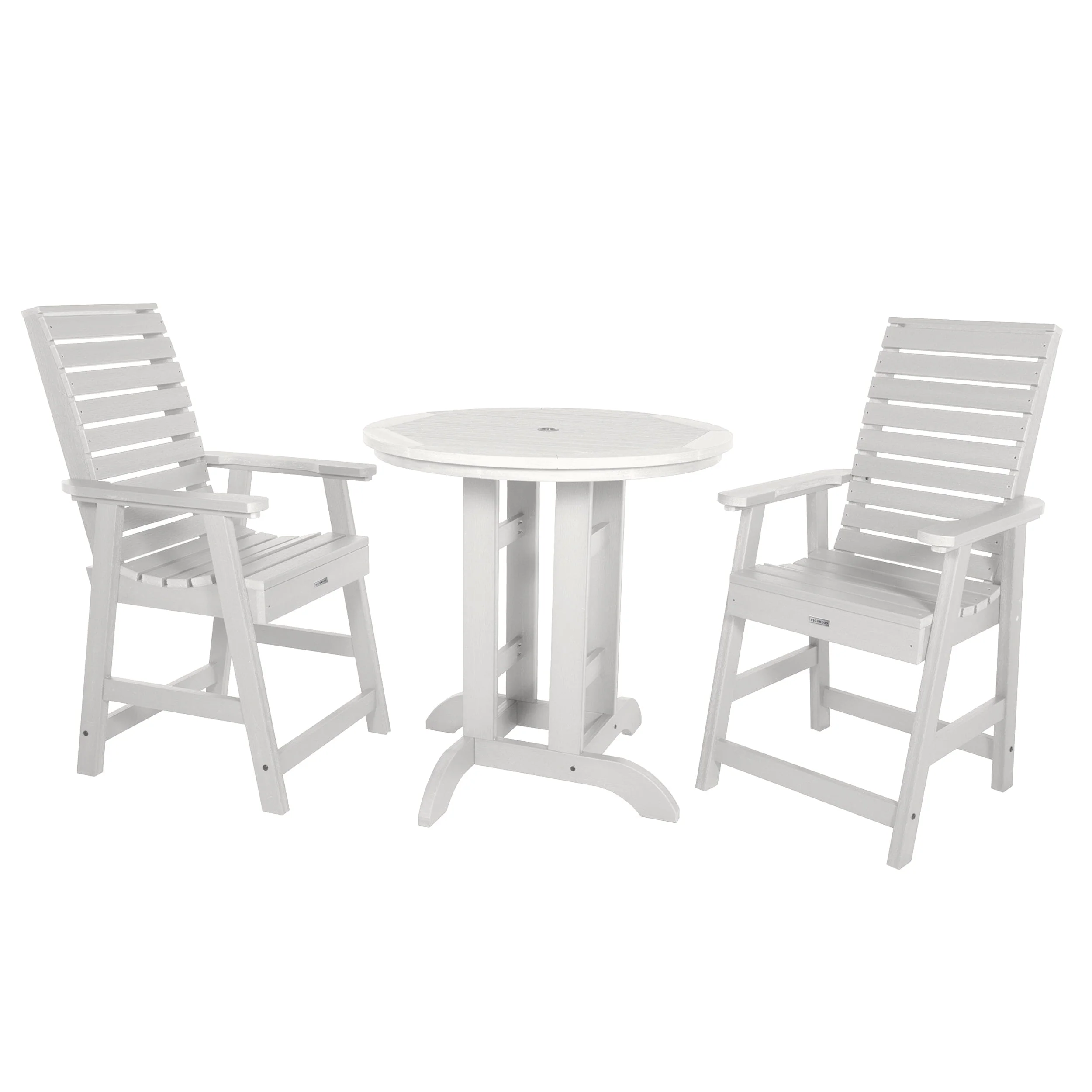 Weatherly 3pc 36in Round Dining Set - Counter Height - Image 9