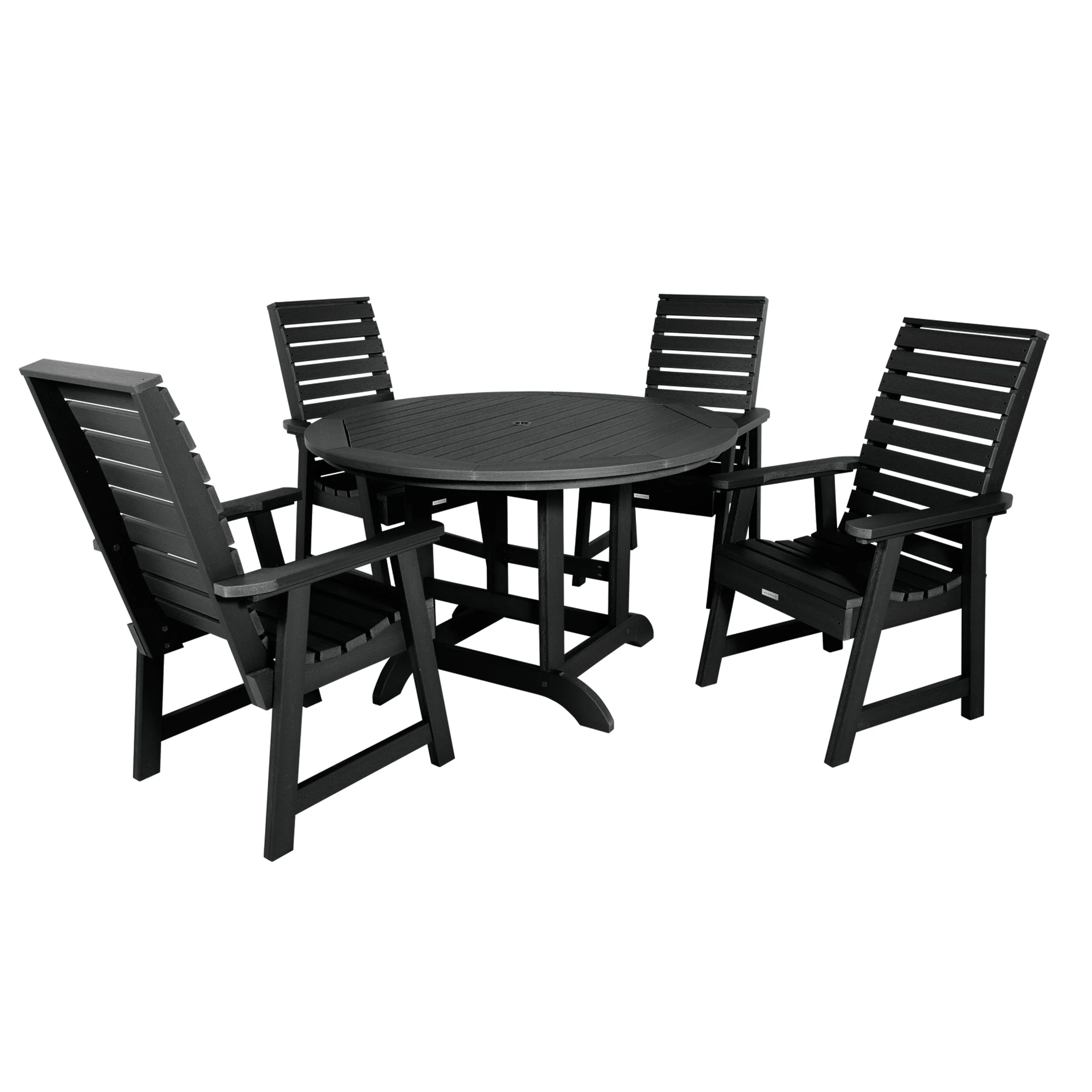 Weatherly 5pc 48in Round Dining Set - Dining Height - Image 4