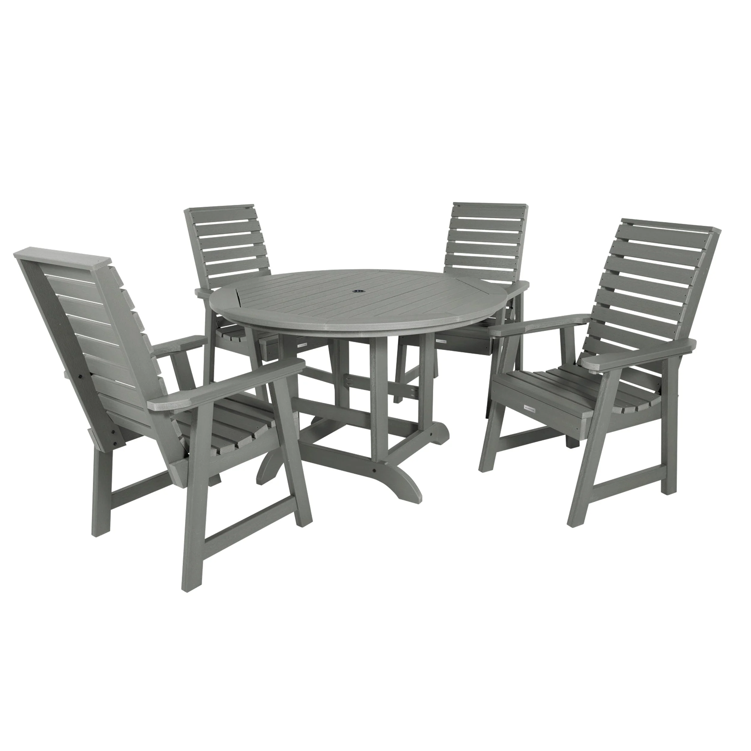 Weatherly 5pc 48in Round Dining Set - Dining Height - Image 7