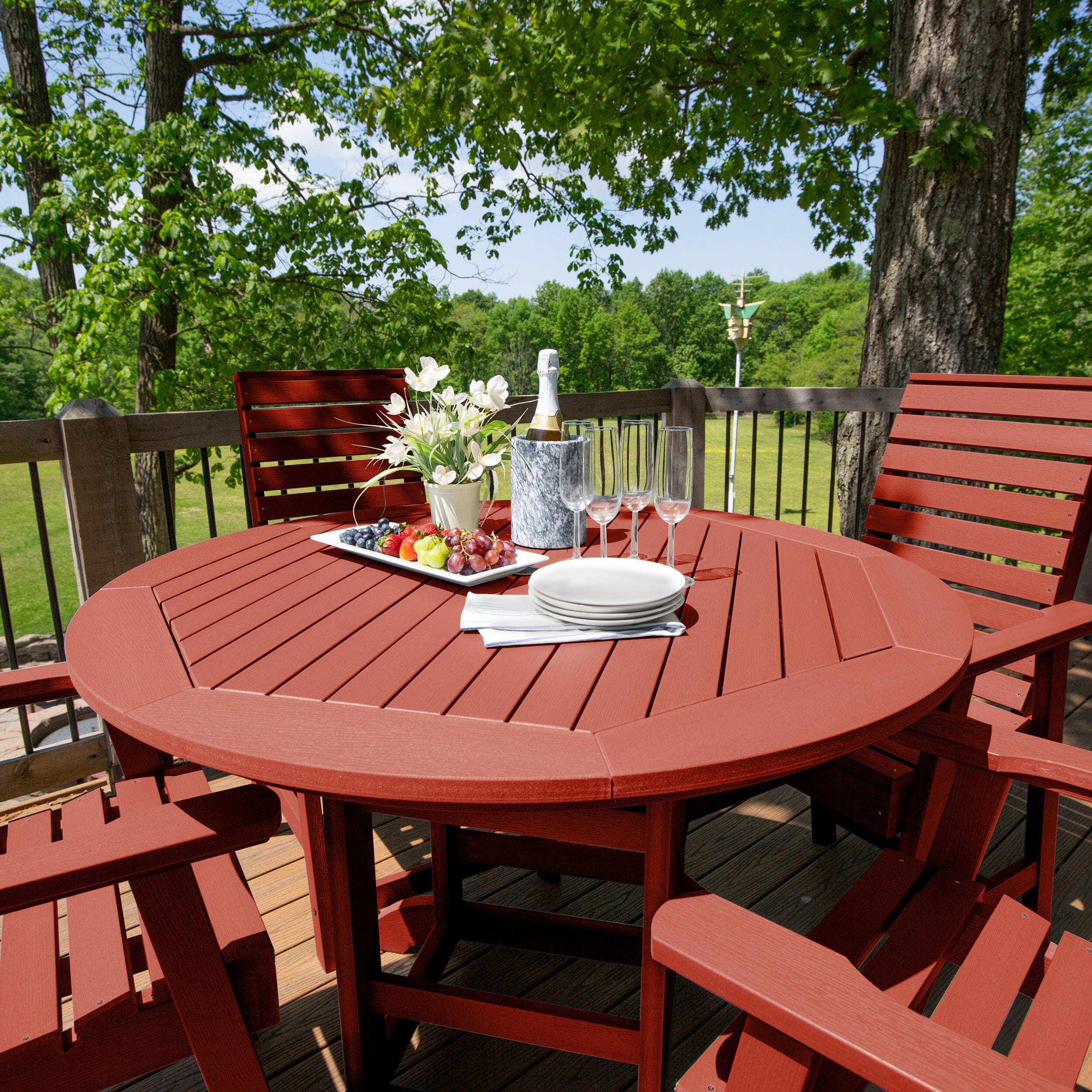 Weatherly 5pc 48in Round Dining Set - Counter Height - Image 31