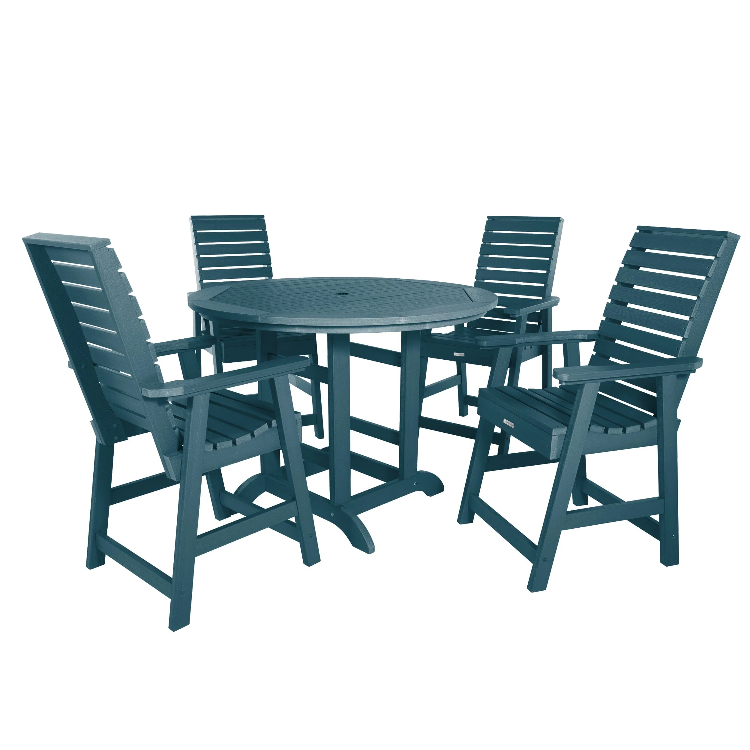 Weatherly 5pc 48in Round Dining Set - Counter Height - Image 5