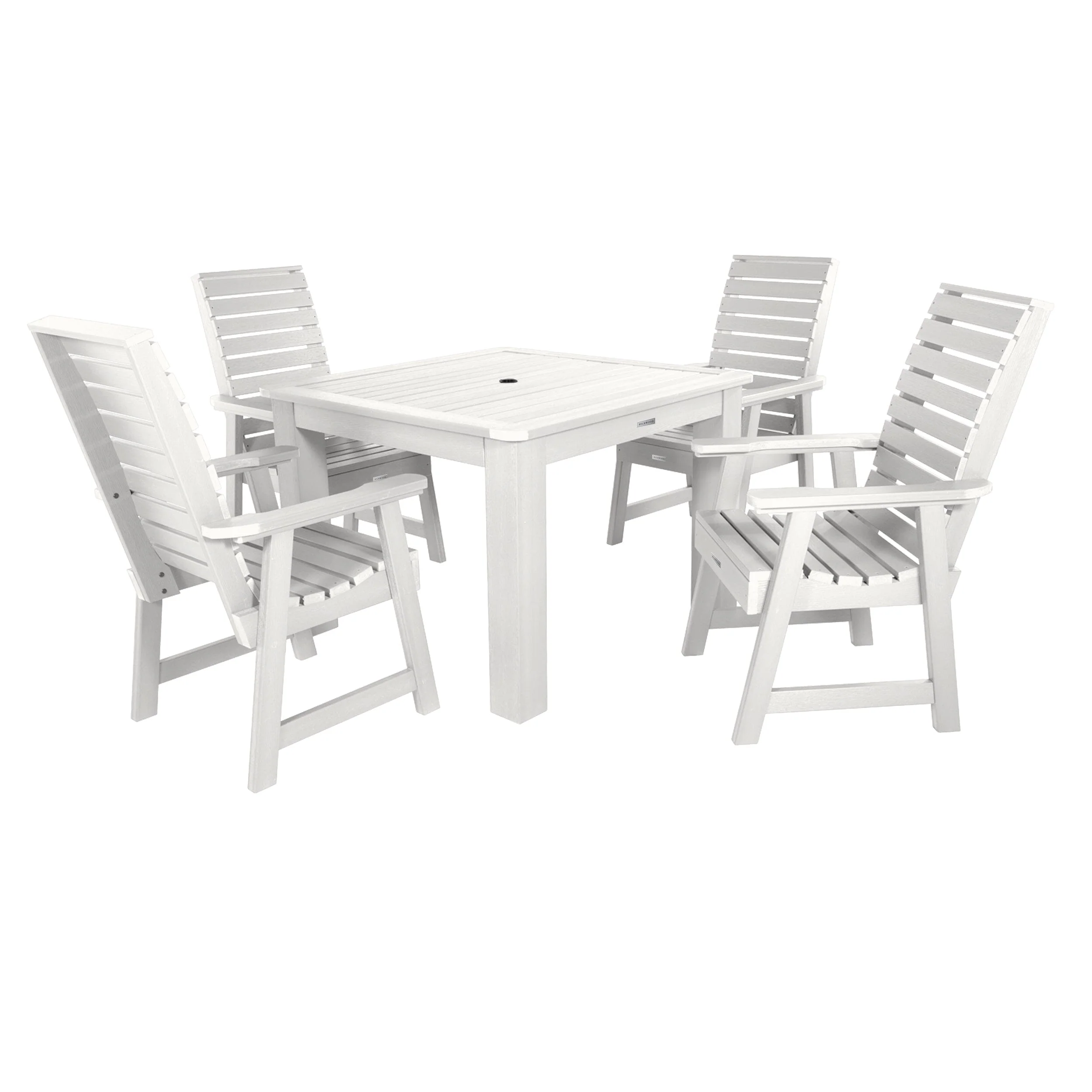 Weatherly 5pc Square Dining Set 42in x 42in - Dining Height - Image 10