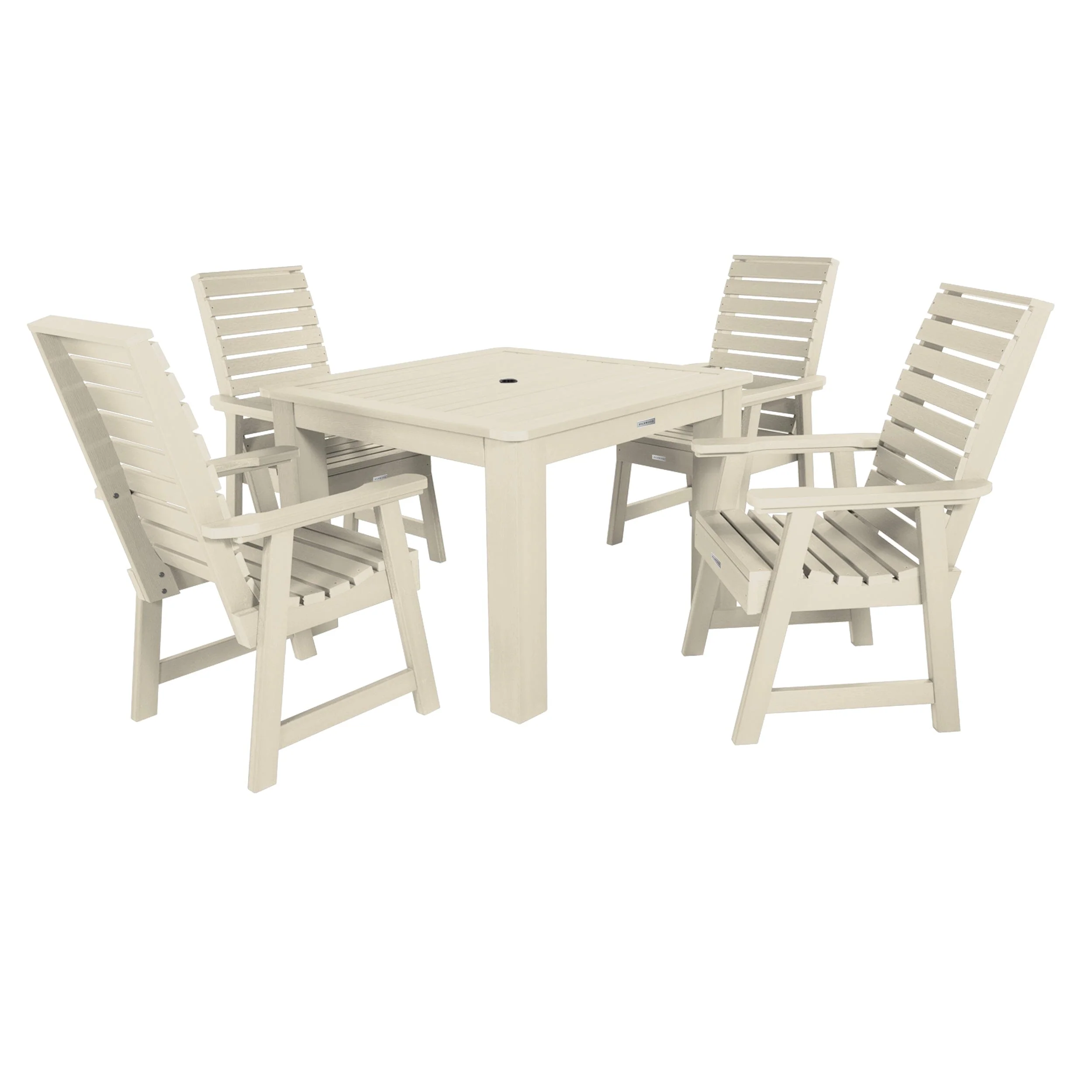 Weatherly 5pc Square Dining Set 42in x 42in - Dining Height - Image 16