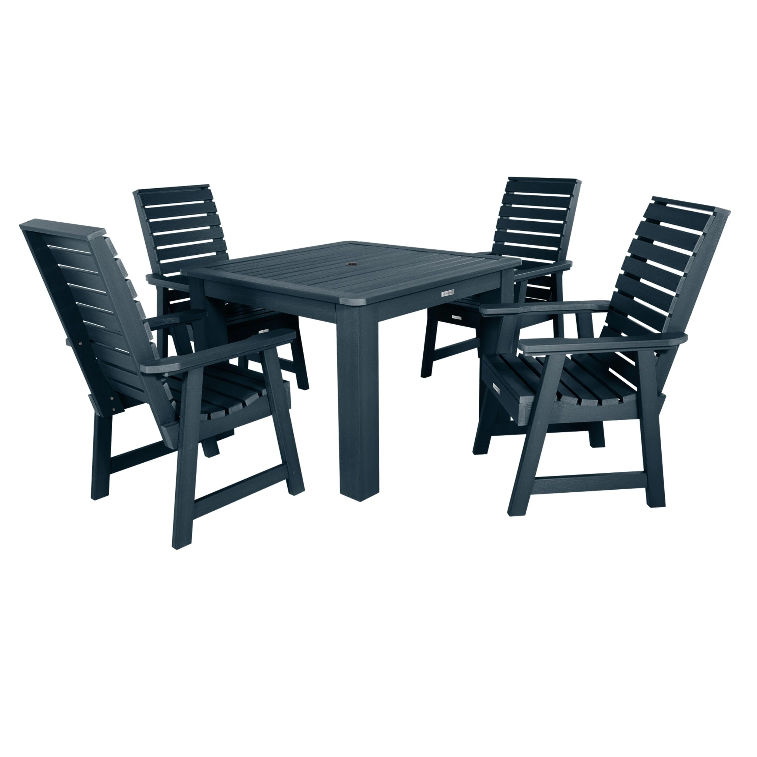 Weatherly 5pc Square Dining Set 42in x 42in - Dining Height - Image 19