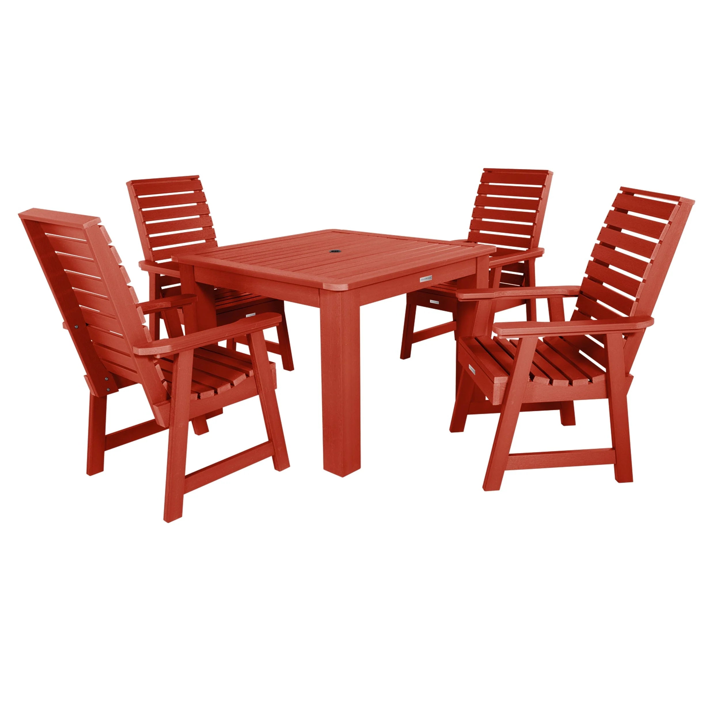 Weatherly 5pc Square Dining Set 42in x 42in - Dining Height - Image 22