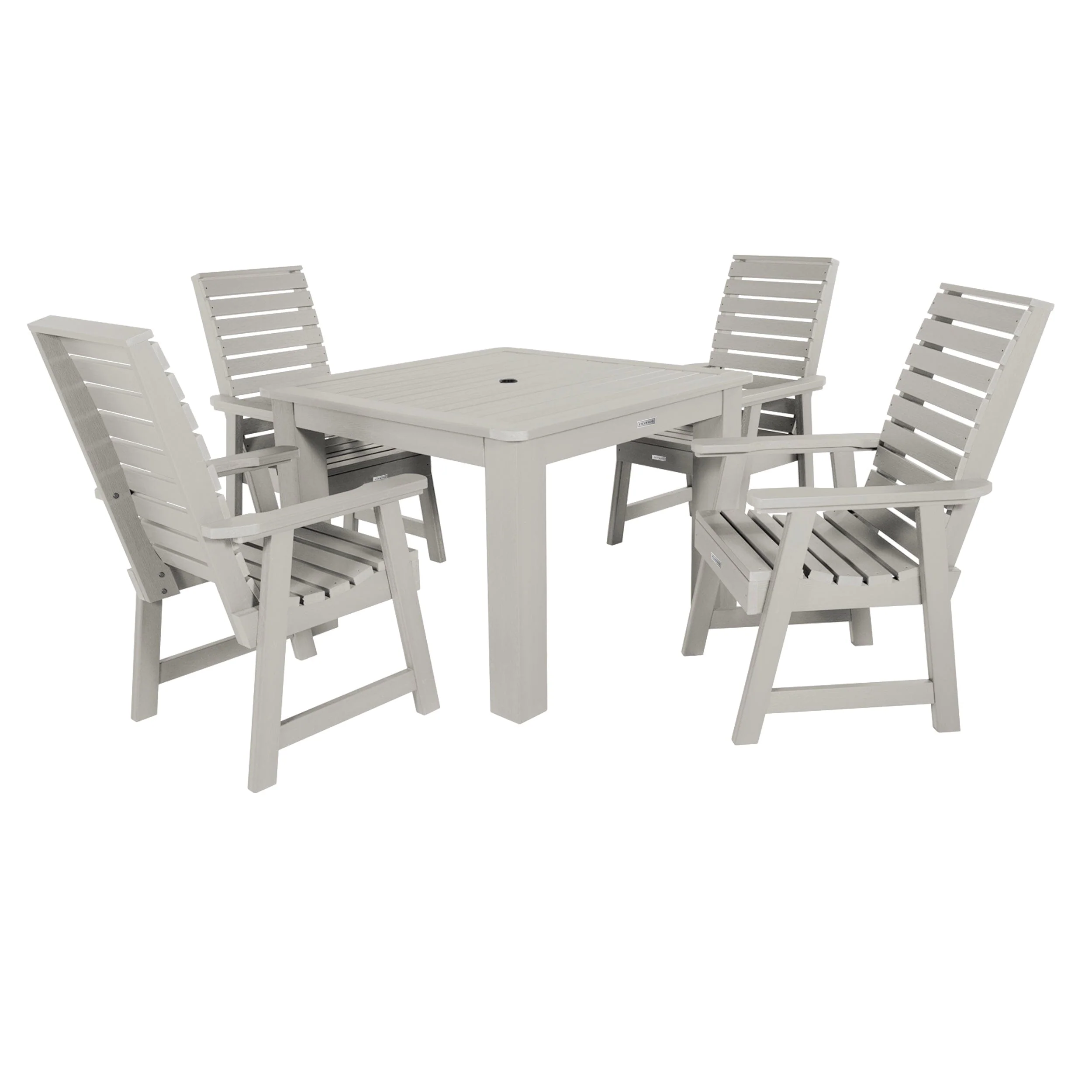 Weatherly 5pc Square Dining Set 42in x 42in - Dining Height - Image 28