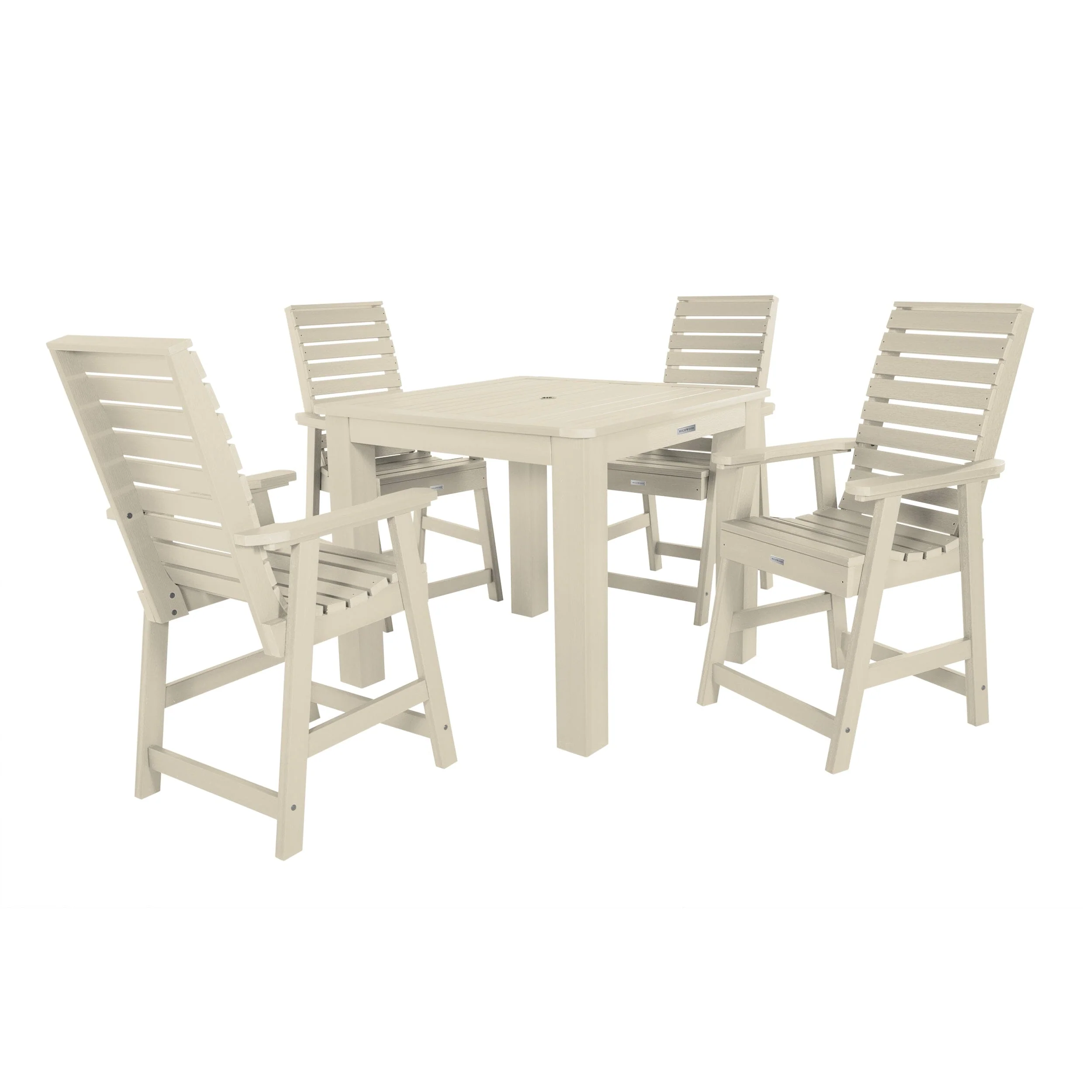 Weatherly 5pc Square Dining Set 42in x 42in- Counter Height - Image 11