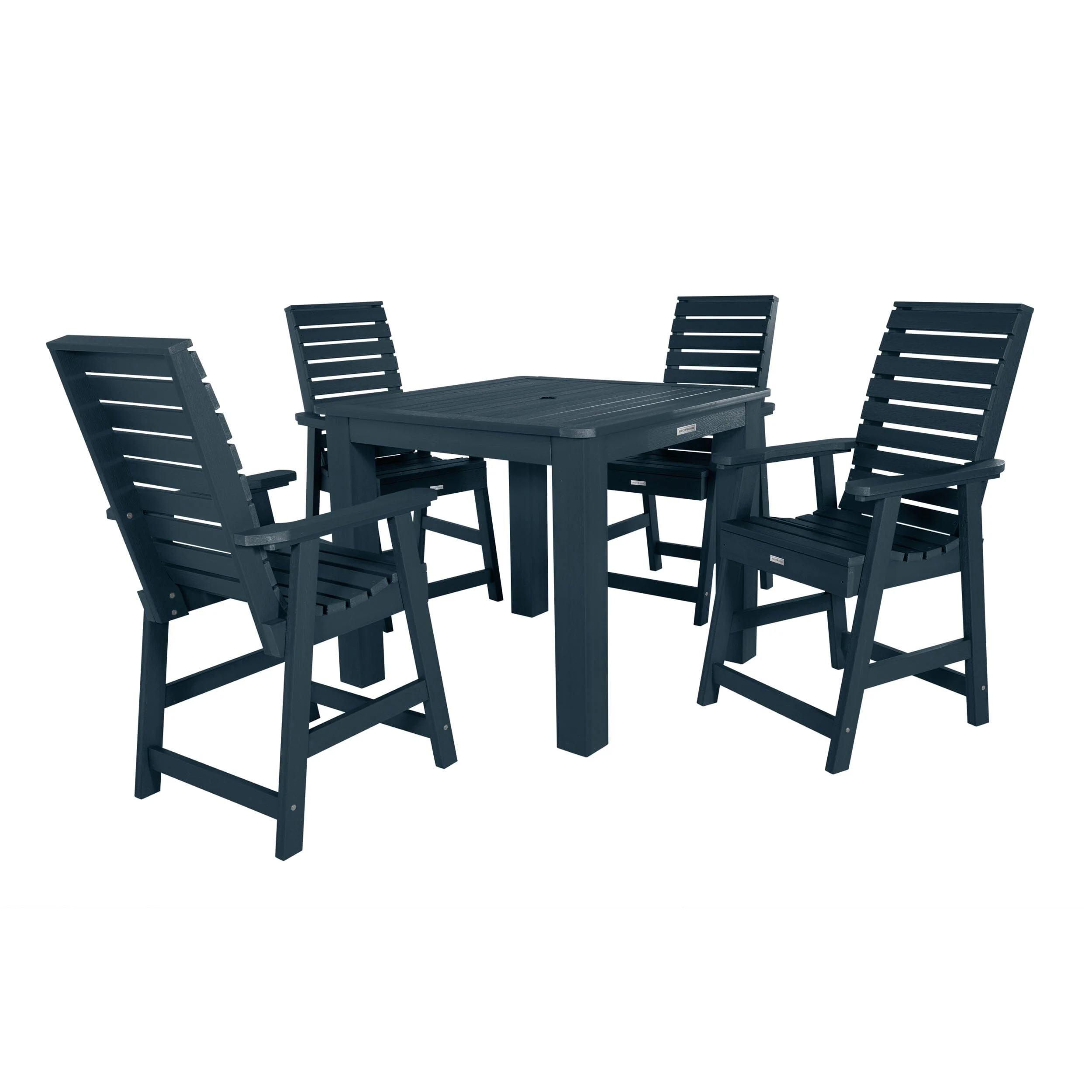 Weatherly 5pc Square Dining Set 42in x 42in- Counter Height - Image 13