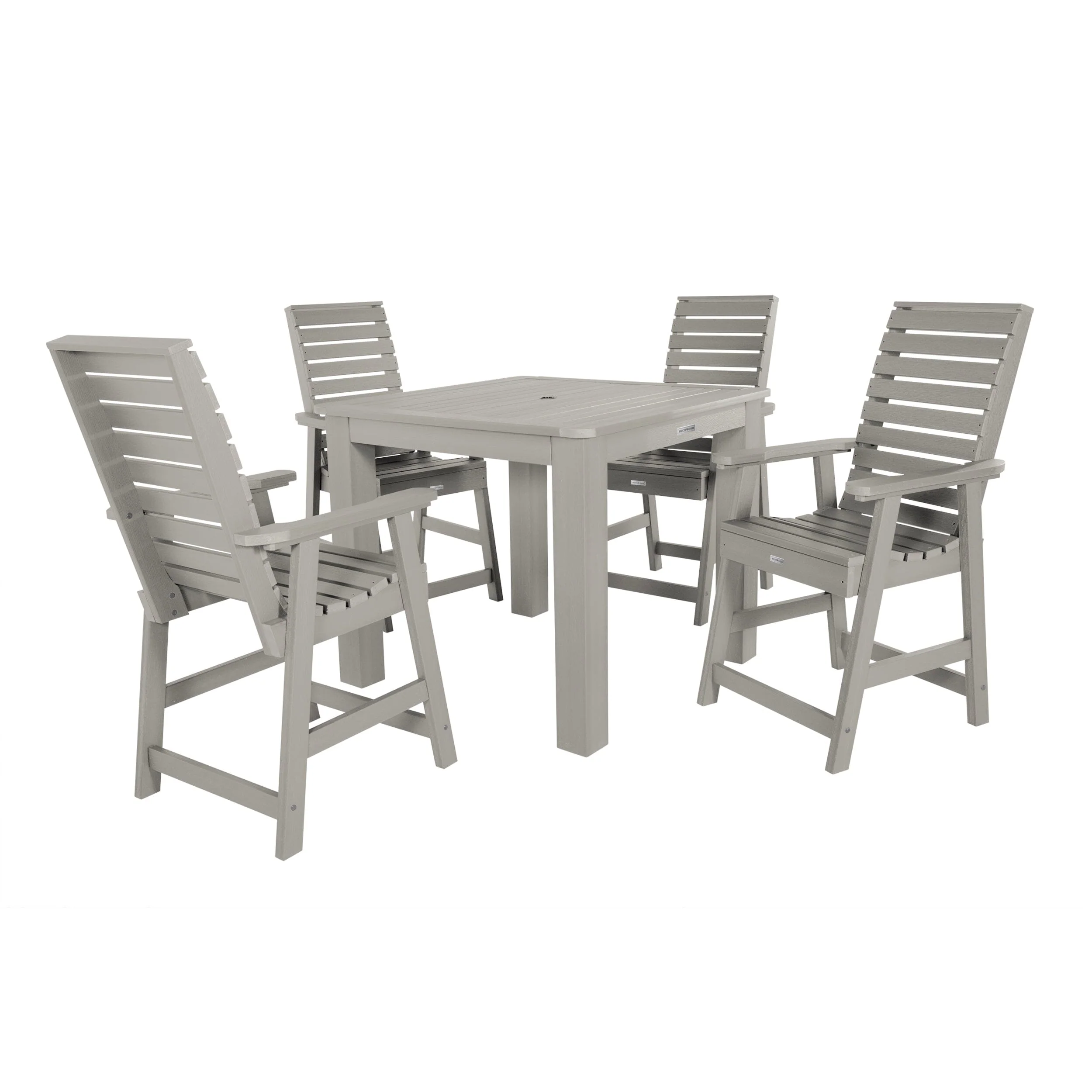 Weatherly 5pc Square Dining Set 42in x 42in- Counter Height - Image 19