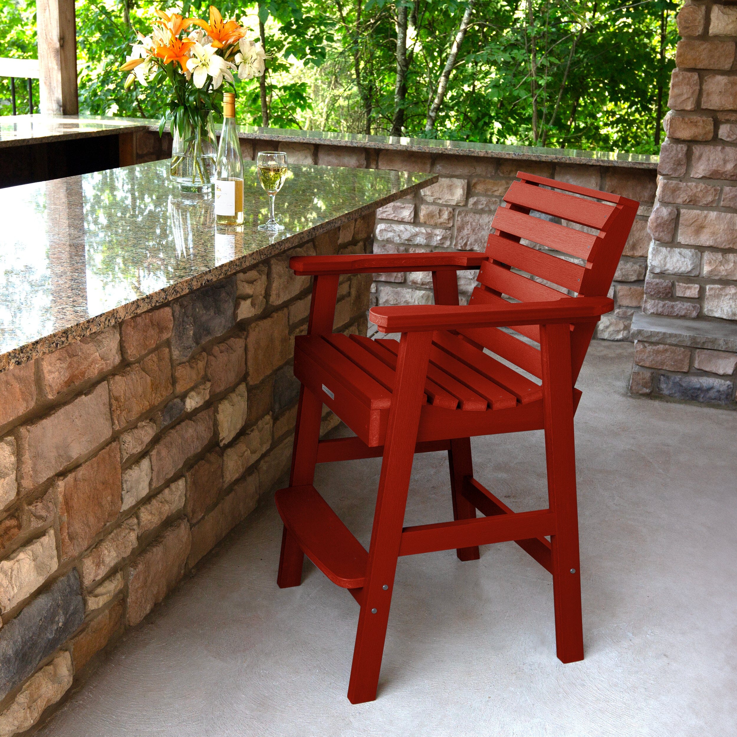 Weatherly Armchair - Bar Height - Image 16