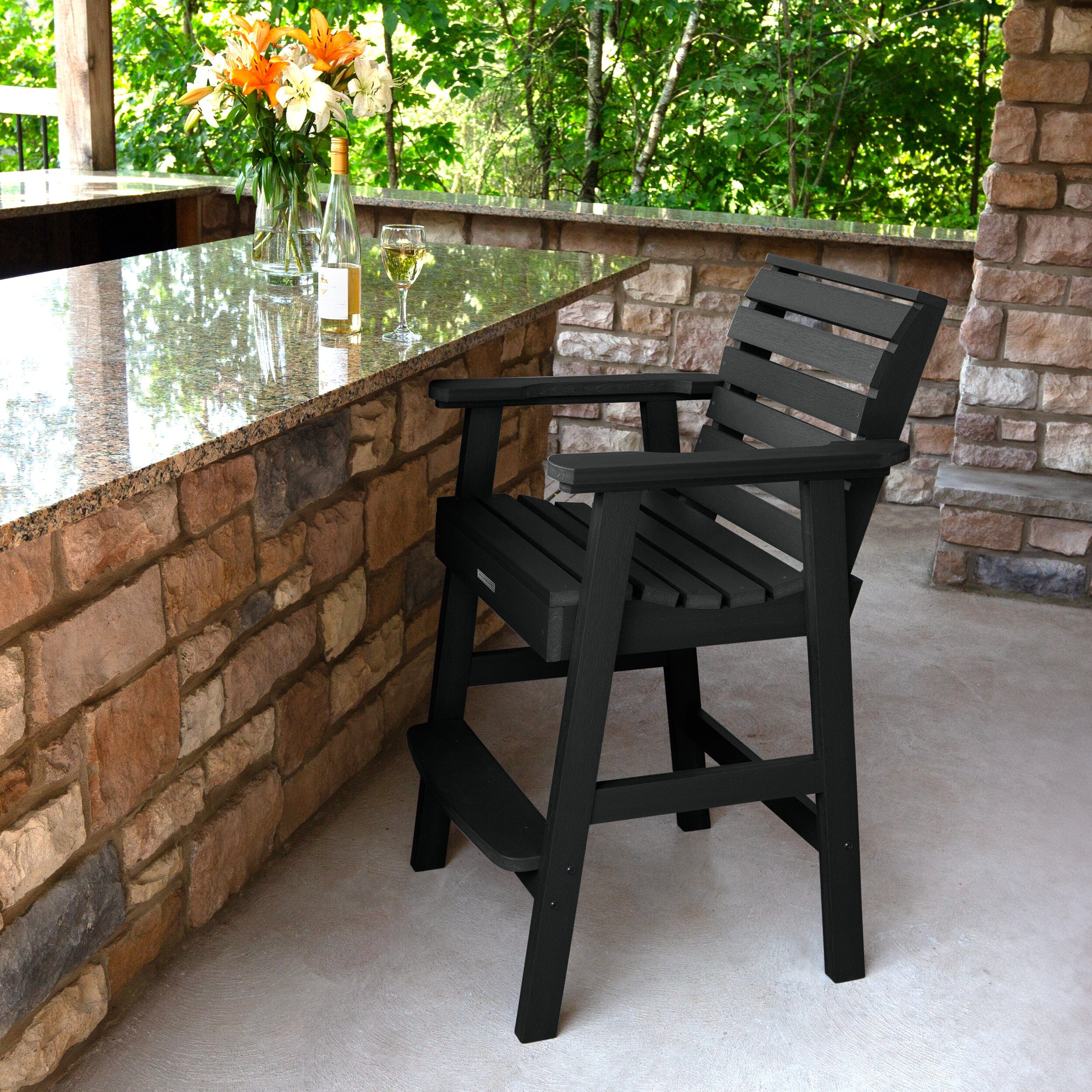 Weatherly Armchair - Bar Height - Image 4