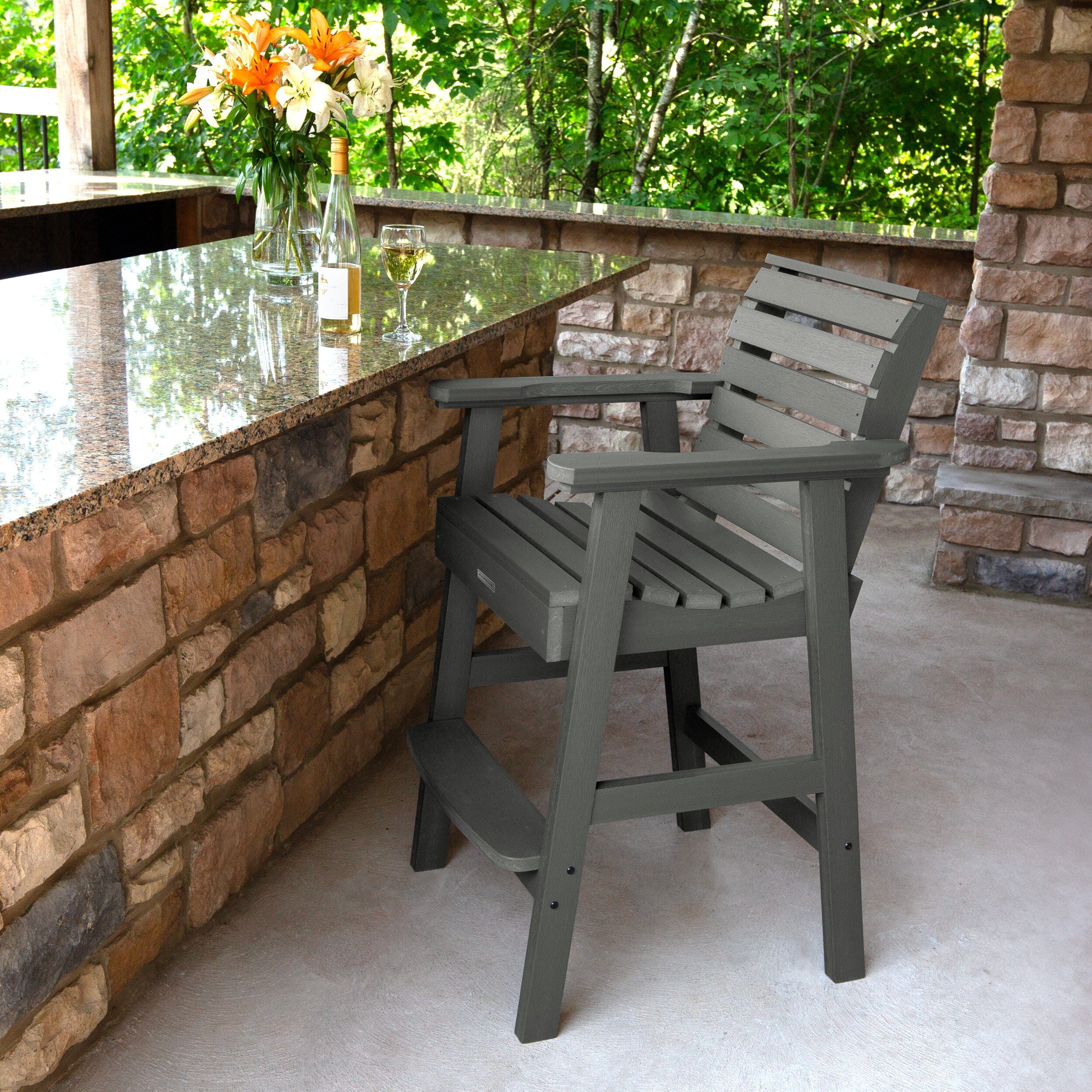 Weatherly Armchair - Bar Height - Image 6