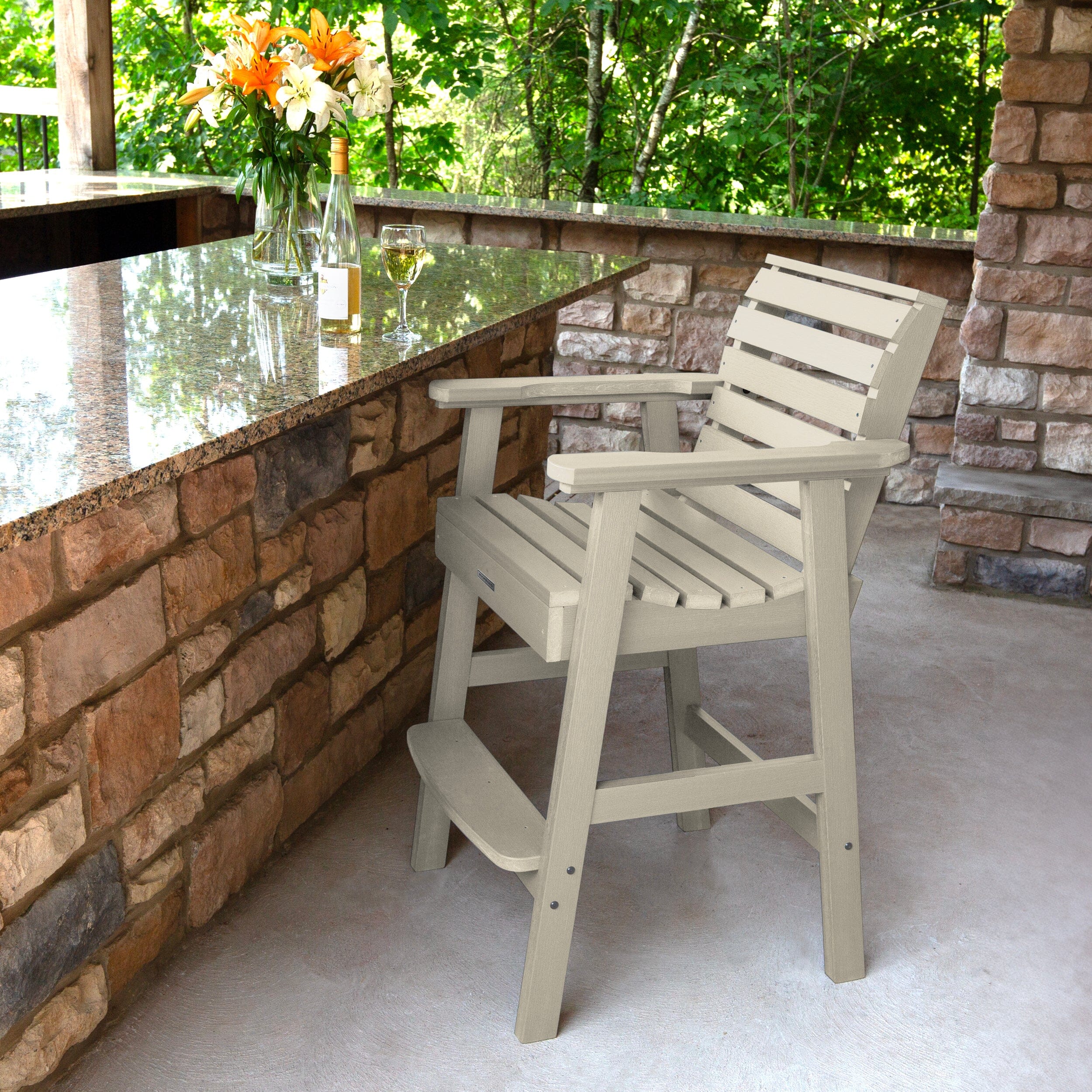 Weatherly Armchair - Bar Height - Image 8