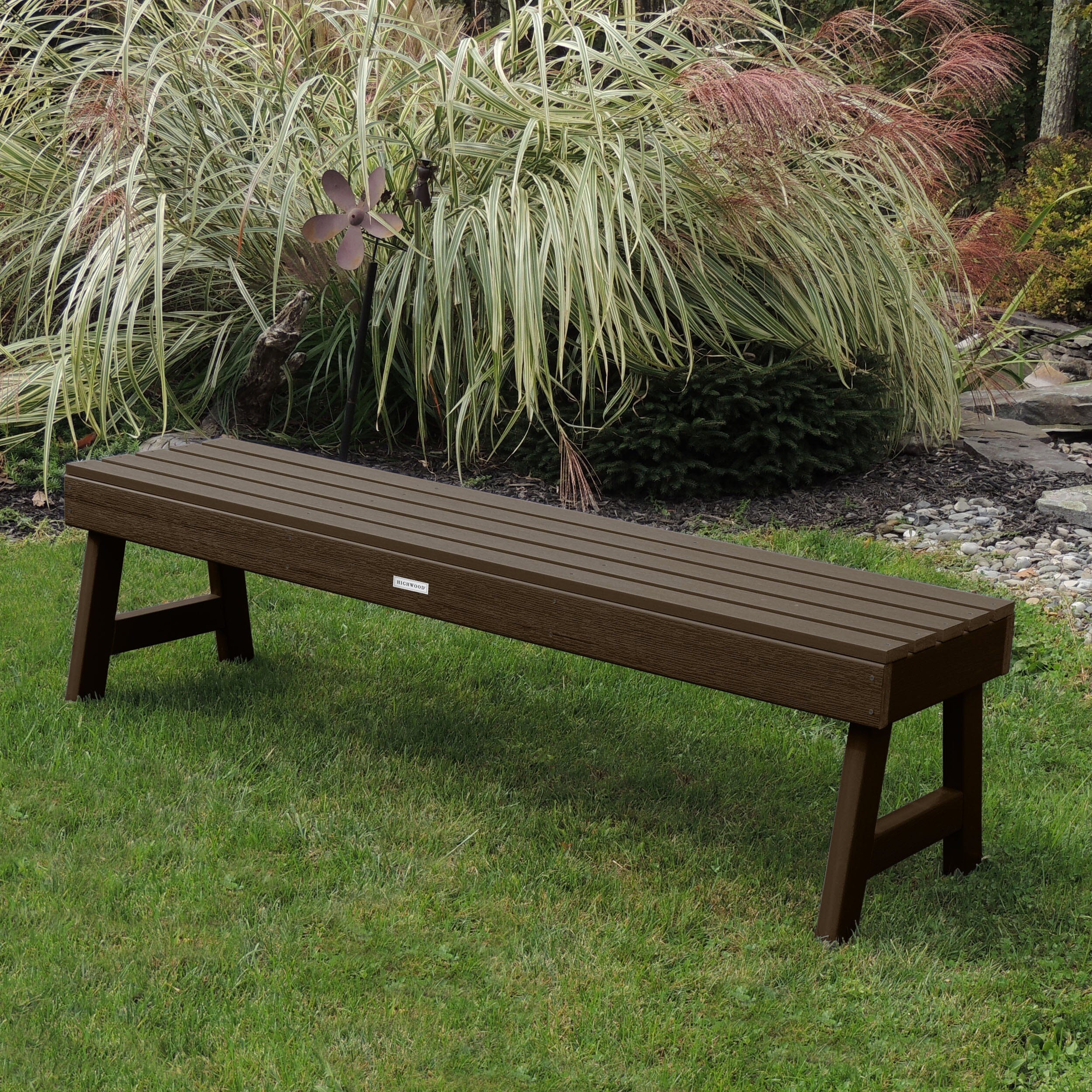 Weatherly Picnic Backless Bench - 5ft - Image 3