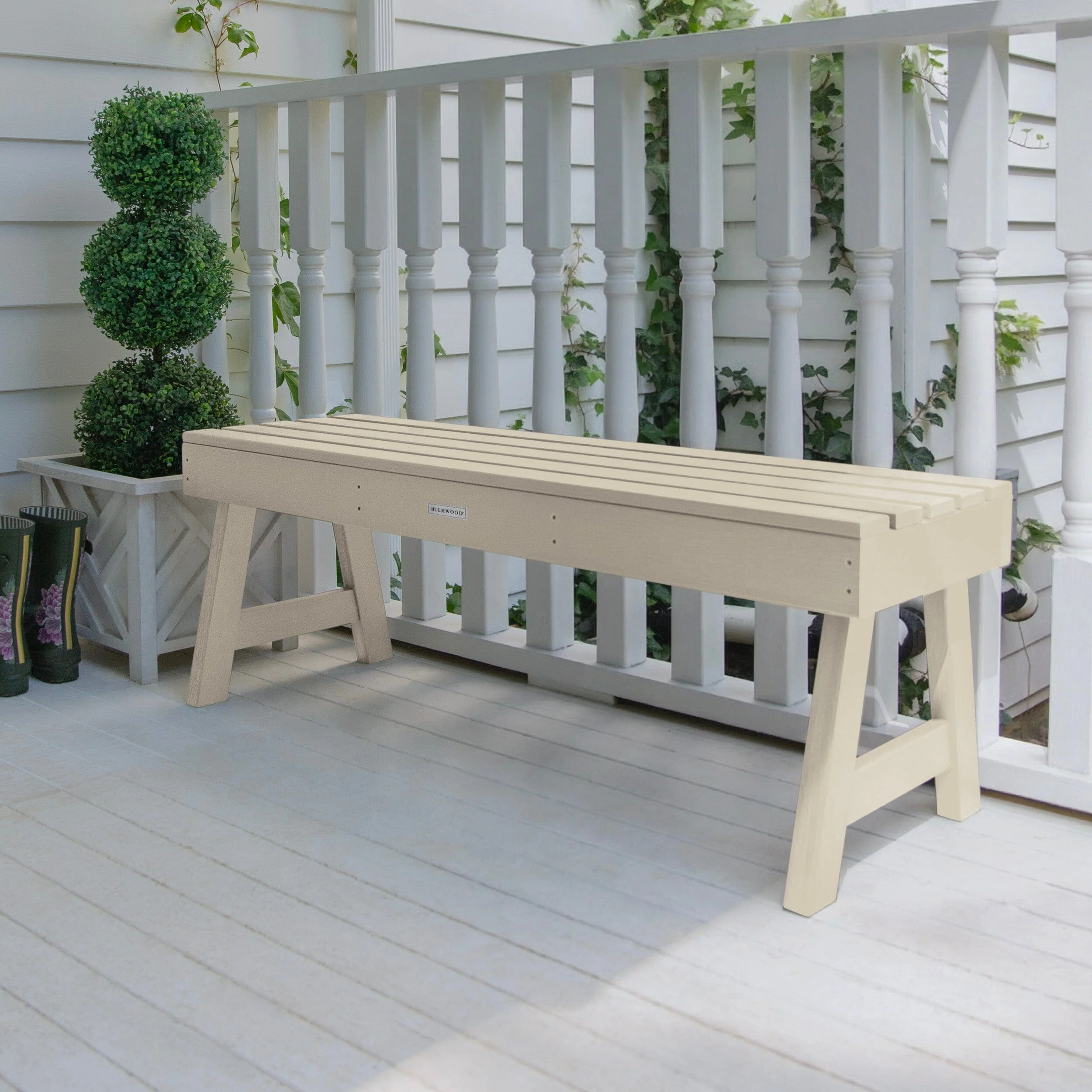 Weatherly Picnic Backless Bench - 4ft - Image 19