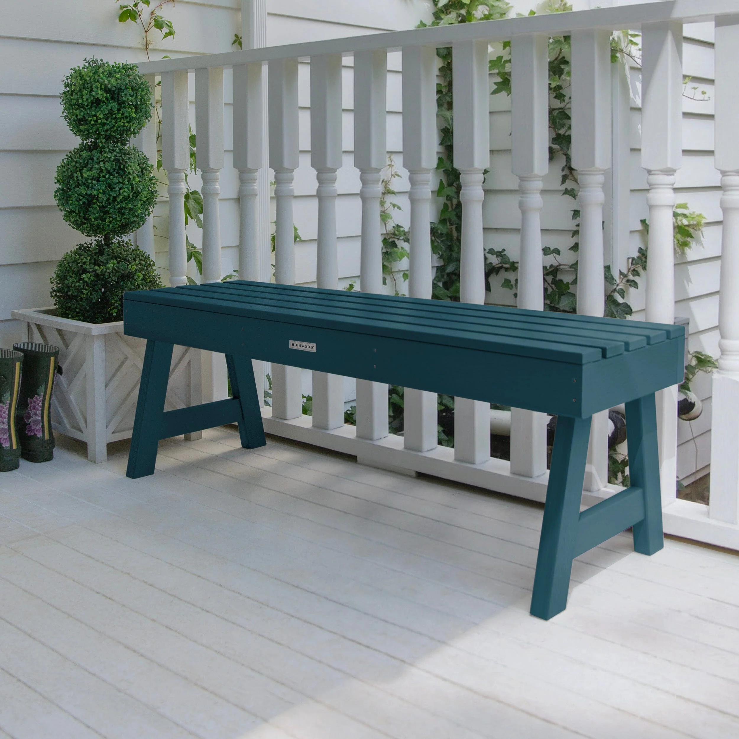 Weatherly Picnic Backless Bench - 4ft - Image 23