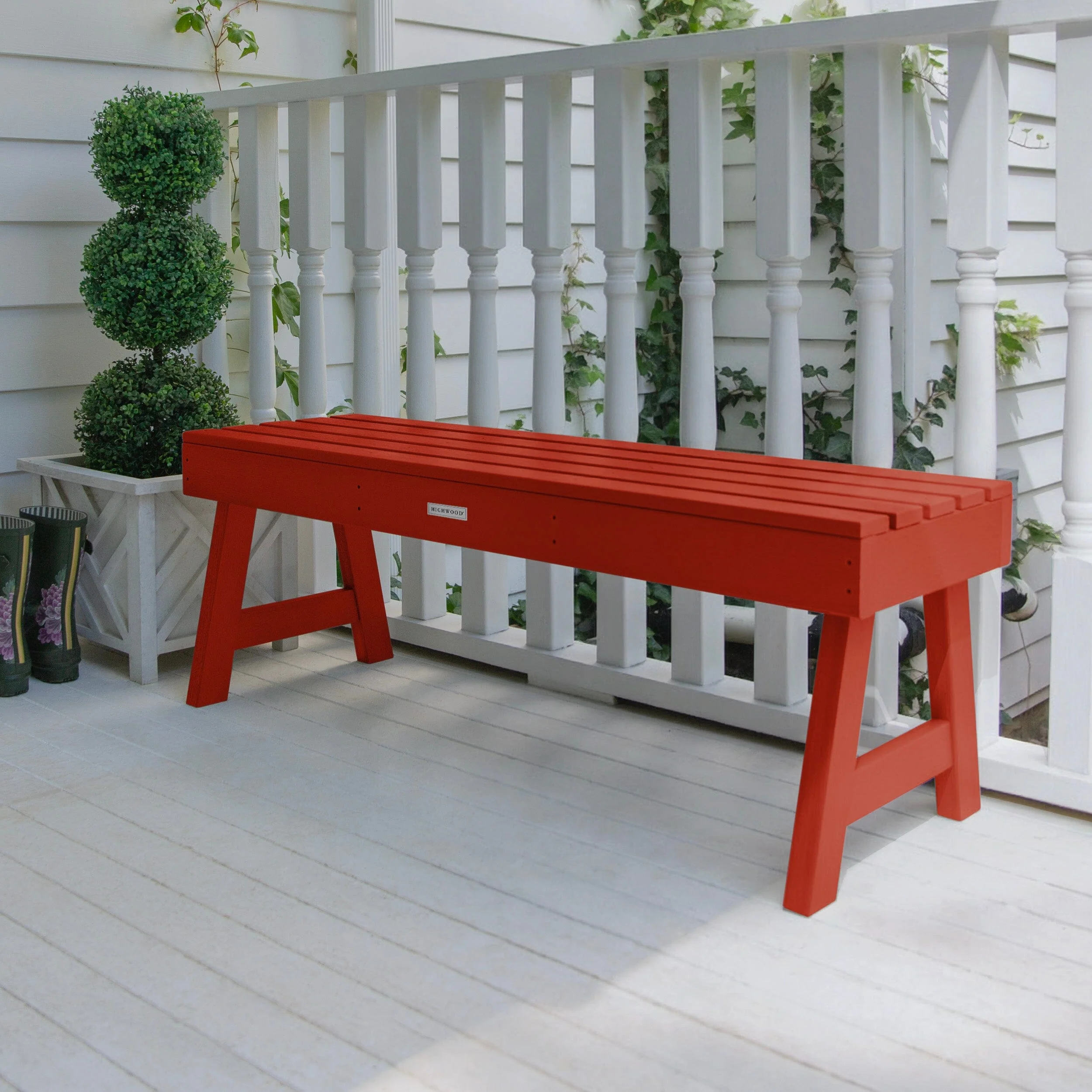 Weatherly Picnic Backless Bench - 4ft - Image 31
