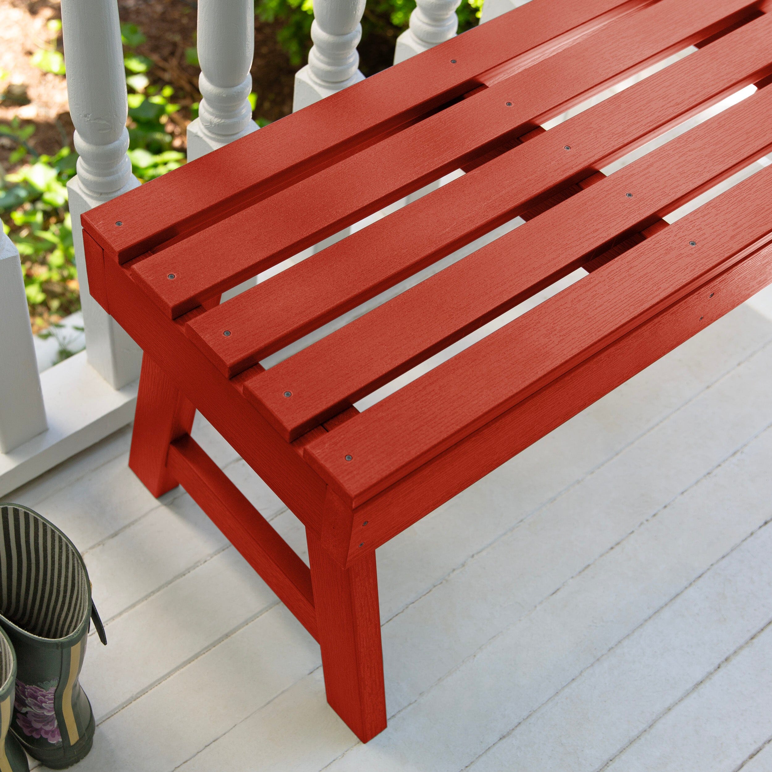Weatherly Picnic Backless Bench - 4ft - Image 32