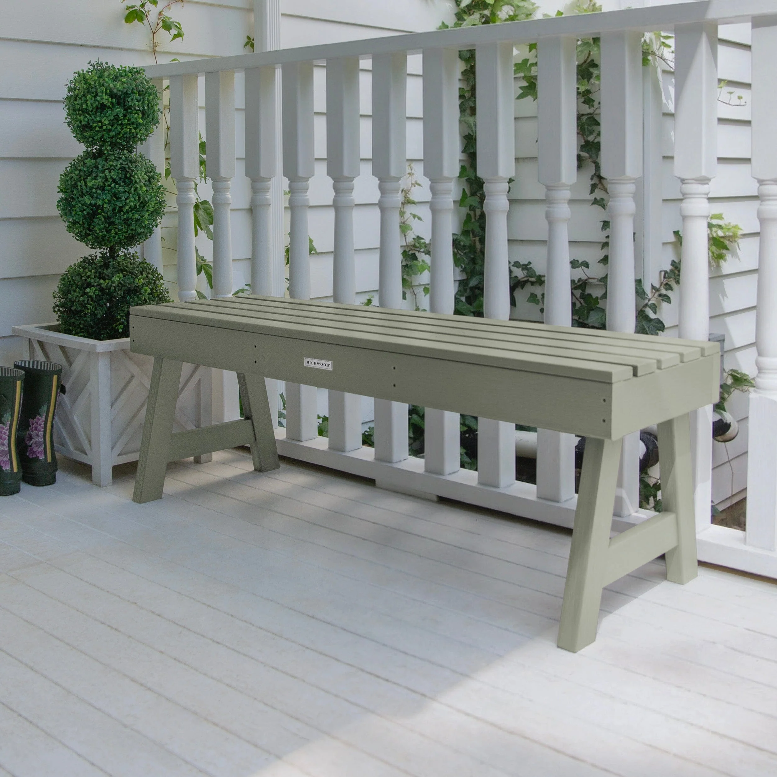 Weatherly Picnic Backless Bench - 4ft - Image 35