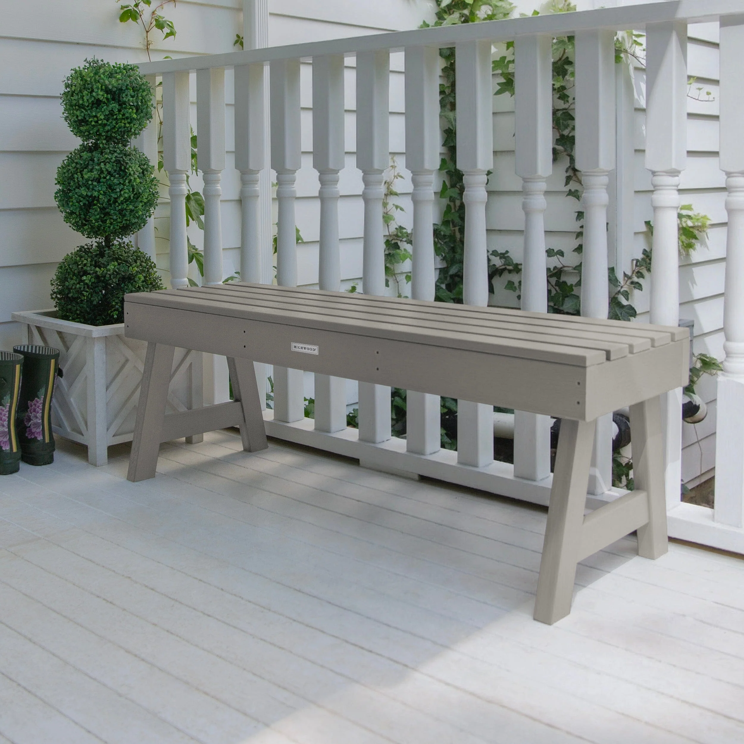 Weatherly Picnic Backless Bench - 4ft - Image 39