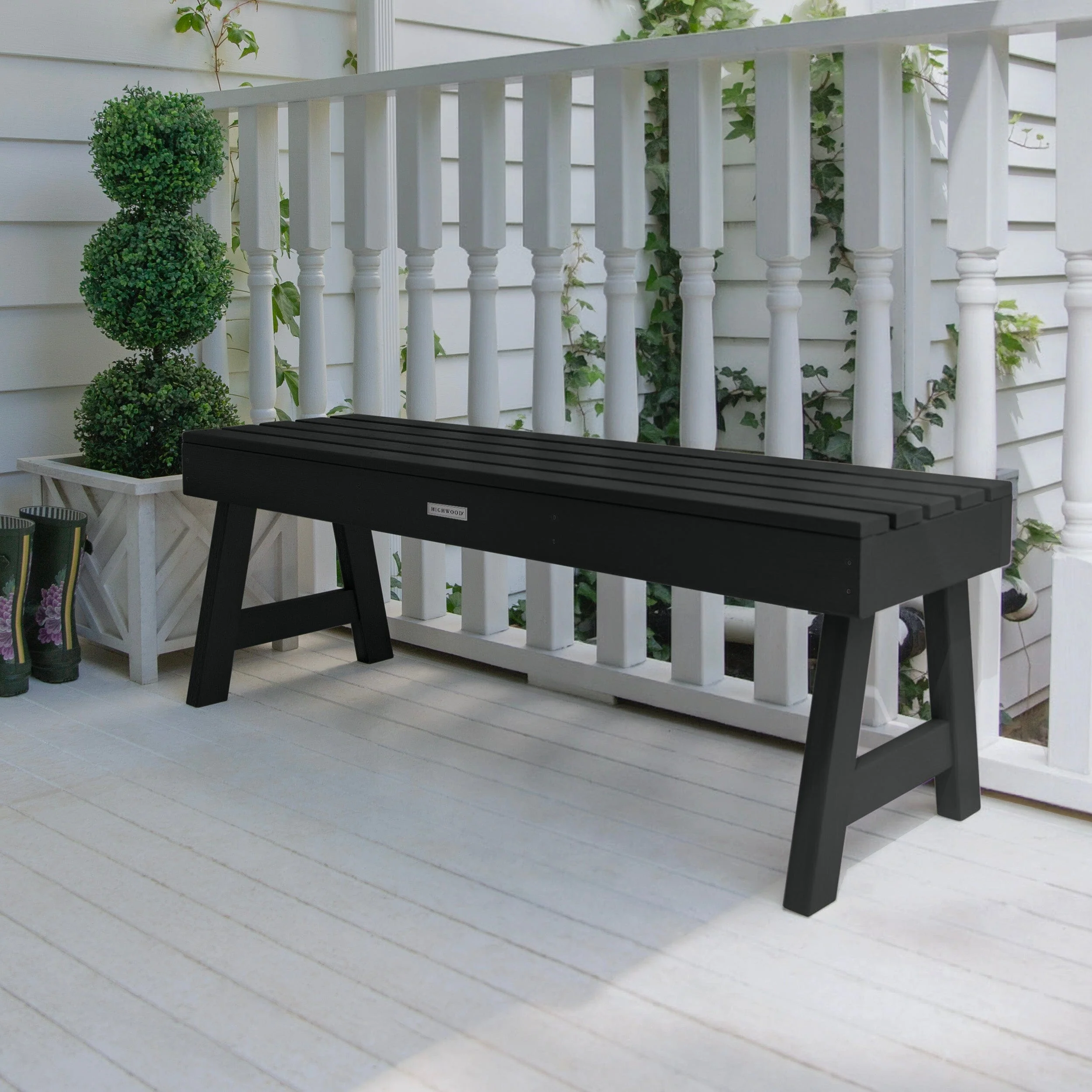 Weatherly Picnic Backless Bench - 4ft - Image 7