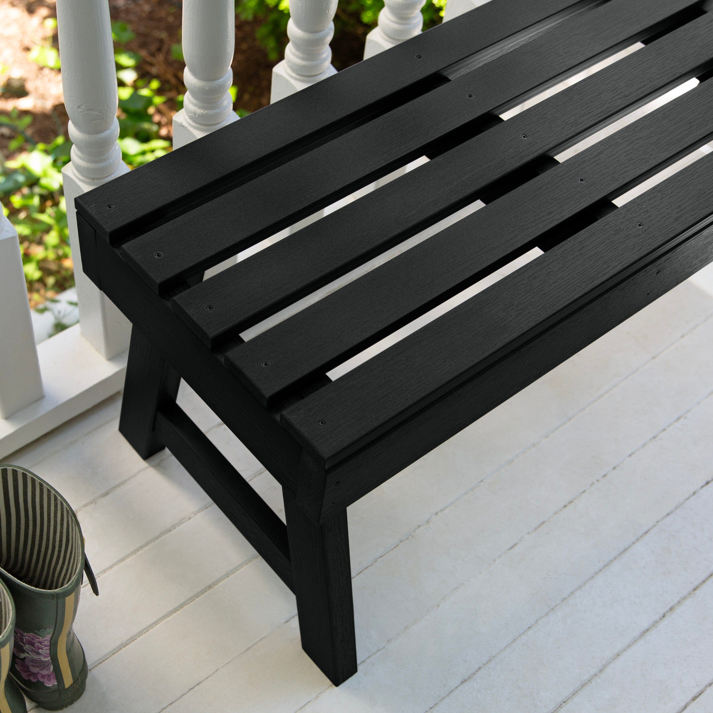 Weatherly Picnic Backless Bench - 4ft - Image 8